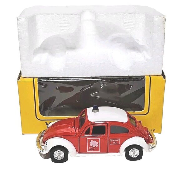Tomica Dandy 1200LE Notruf VW Volkswagon Beetle Diecast 1:43 Original Box KT-20
